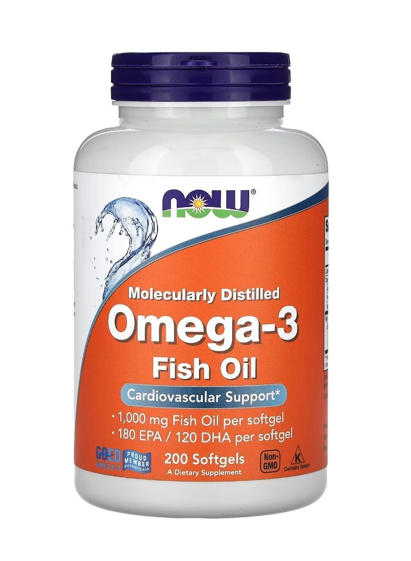 Omega-3 Fish Oil 200 Softgels - pnsku/N70110125V/45/_/1726466524/9a382e08-38af-4f4a-b909-8ed0cb7dd6c7