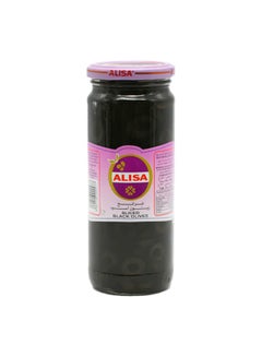 أليسا Alisa Black Sliced Olives, 230 g 