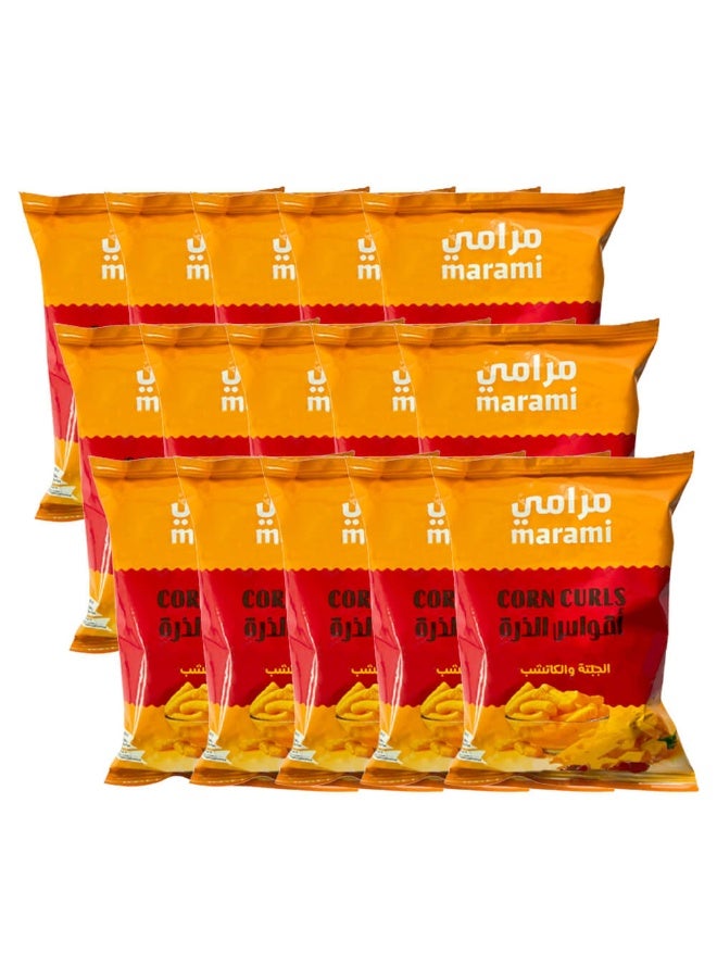 Cheese & Ketchup Corn Curls Chips 14G × 15 - pnsku/N70110287V/45/_/1726467928/23a433db-dd3a-4ec8-b530-5a8604553640