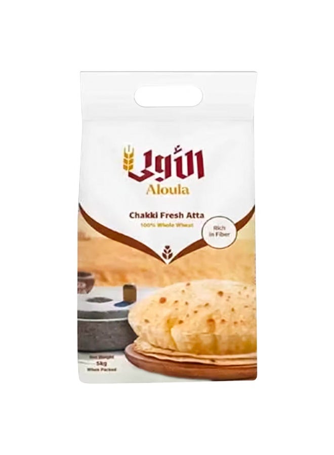 Aloula Chakki Fresh Atta , 5 kg - pnsku/N70110319V/45/_/1726468188/bae58afa-1400-4b32-bb4f-b93cce81262f