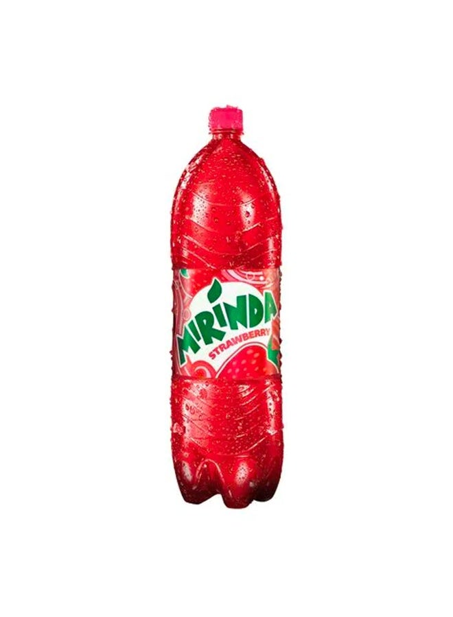 Mirinda Strawberry Flavor Soft Drink, Plastic Bottle, 1L 