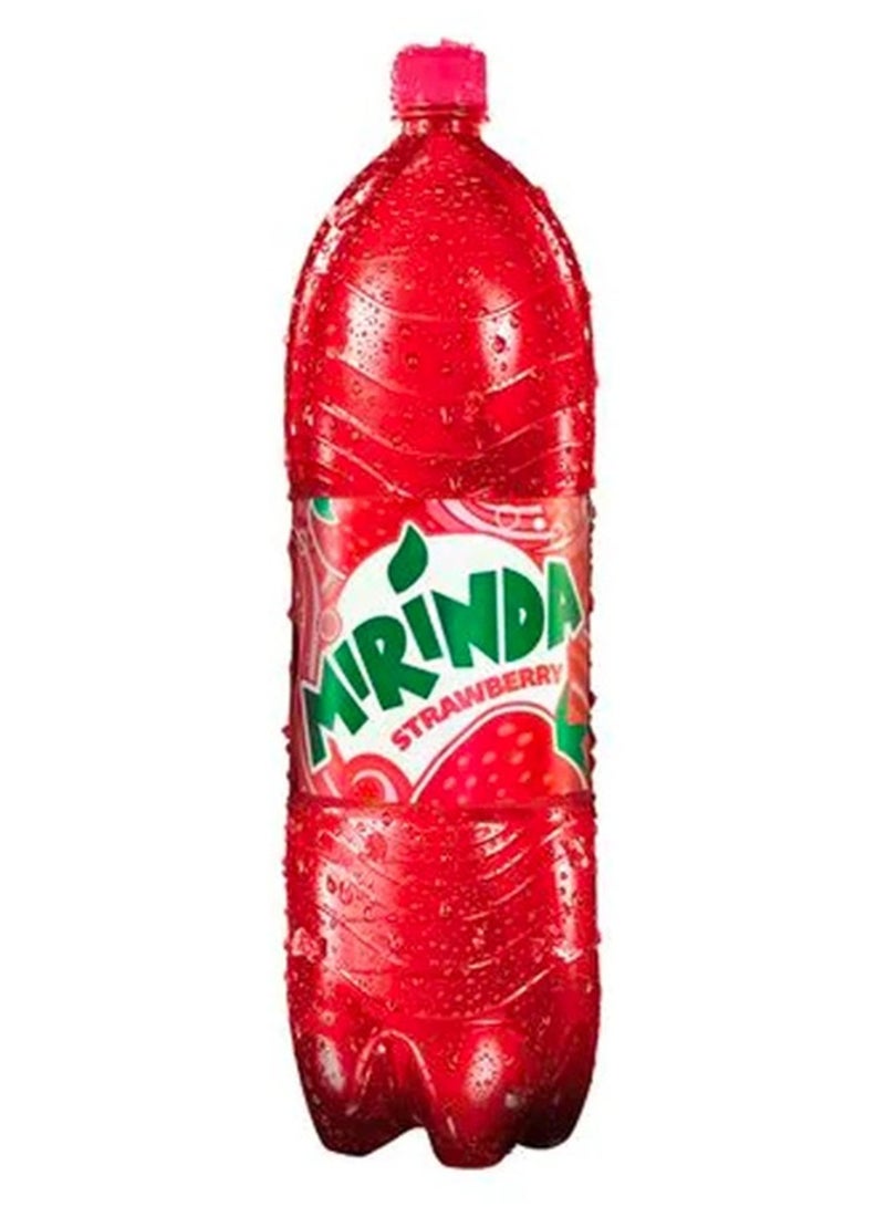 Mirinda Strawberry Flavor Soft Drink, Plastic Bottle, 1L