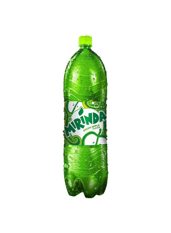 Mirinda Green Apple Flavor Soft Drink, Plastic Bottle, 1L 