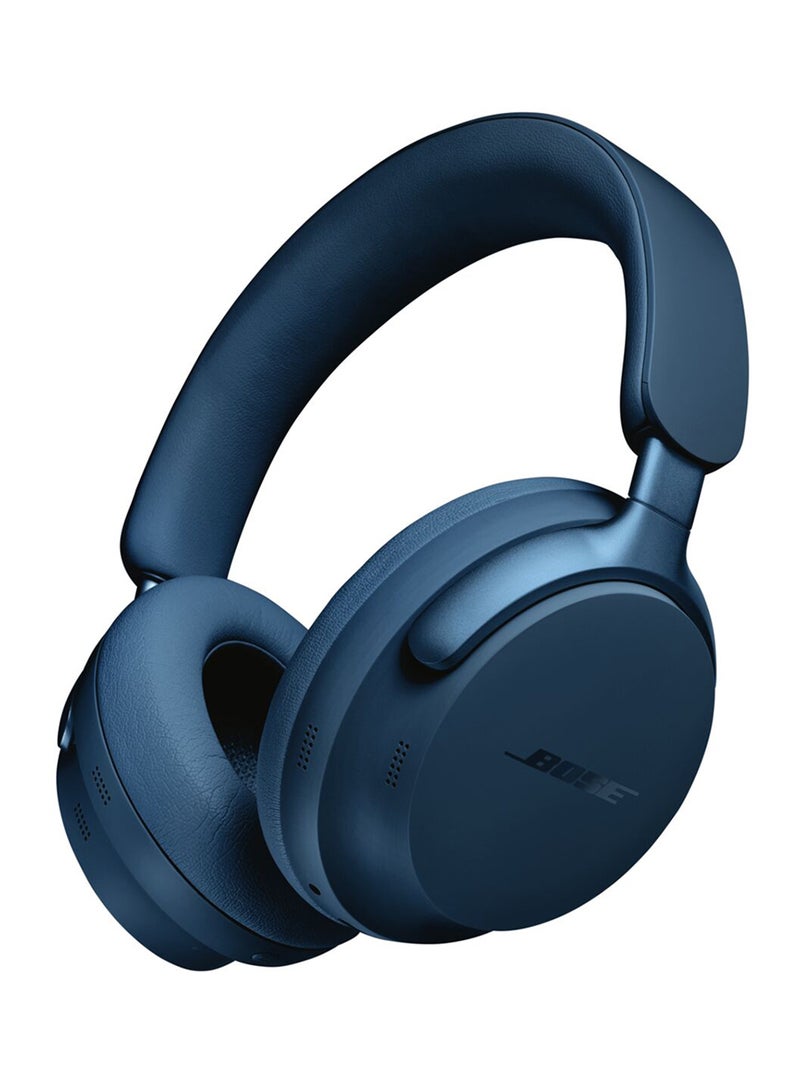BOSE - QuietComfort Ultra Wireless Noise Cancelling Headphones with Spatial Audio, Over-the-Ear Headphones with Mic, Up to 24 Hours of Battery Life Lunar Blue - Image 1