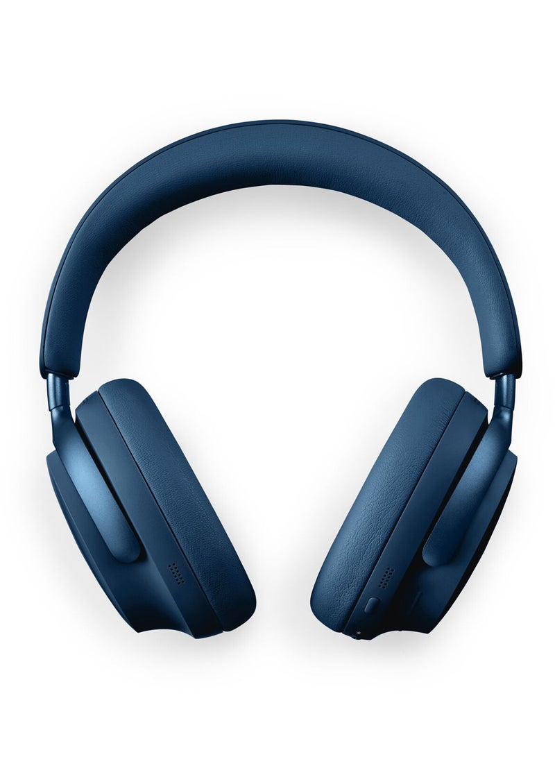 BOSE - QuietComfort Ultra Wireless Noise Cancelling Headphones with Spatial Audio, Over-the-Ear Headphones with Mic, Up to 24 Hours of Battery Life Lunar Blue - Image 1