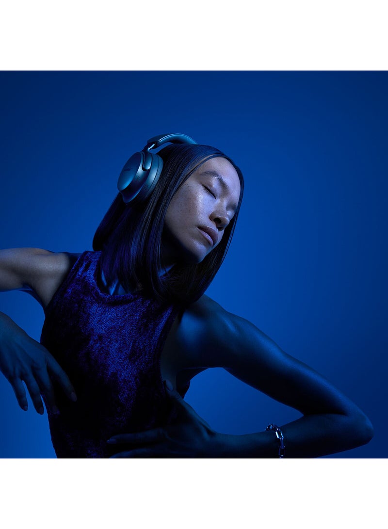 BOSE - QuietComfort Ultra Wireless Noise Cancelling Headphones with Spatial Audio, Over-the-Ear Headphones with Mic, Up to 24 Hours of Battery Life Lunar Blue - Image 1