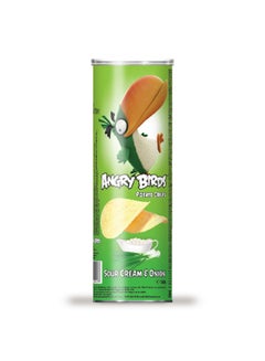 أنجري بيردز Angry Birds Sour Cream & Onion Potato Crisps, 160g 
