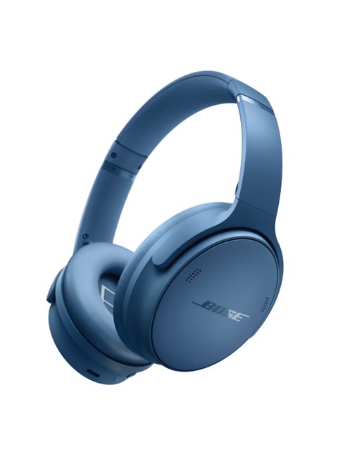 سماعات QuietComfort اللاسلكية لإلغاء الضوضاء، سماعات رأس بلوتوث فوق الأذن مع عمر بطارية يصل إلى 24 ساعة