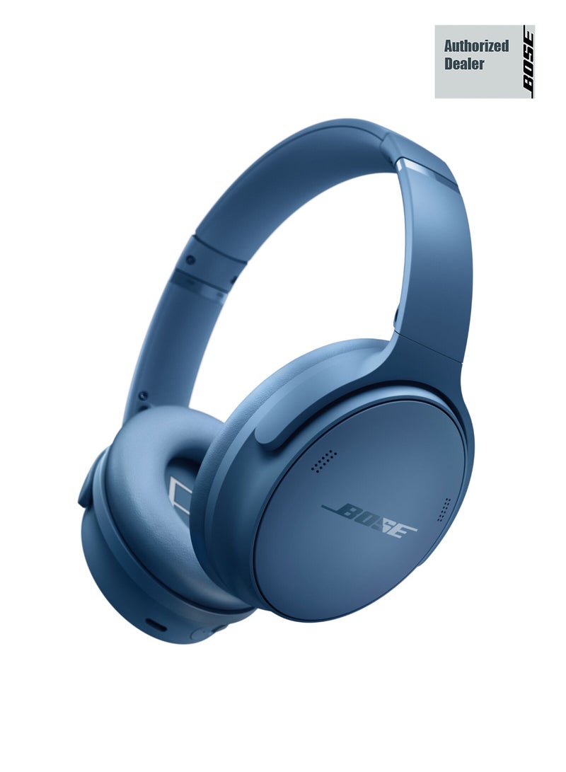 BOSE QuietComfort Wireless Noise Cancelling Headphones, Bluetooth Over Ear Headphones with Up To 24 Hours of Battery Life Blue Dusk - Image 1