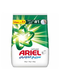 Ariel Green Detergent Powder, Automatic , 5 + 1 kg 