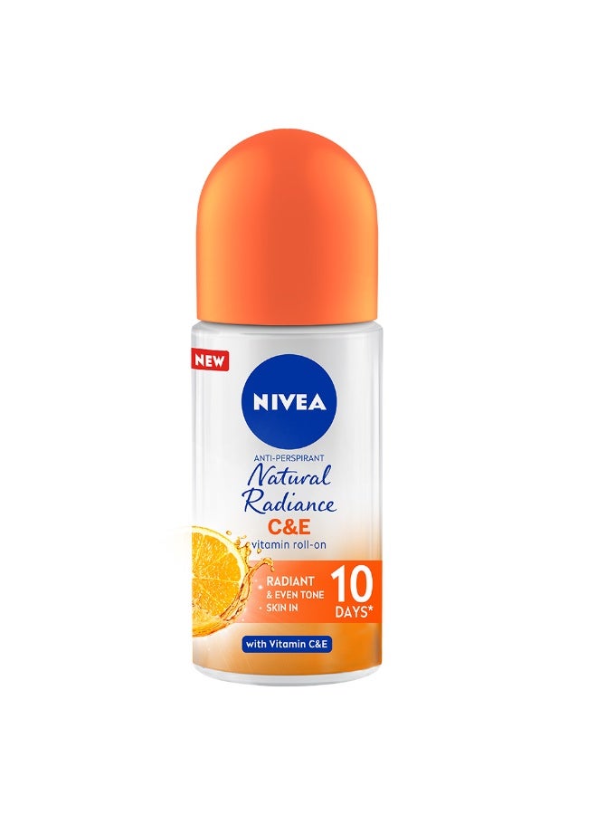 Nivea Deodorant Roll with Vitamin E & C, For Women, 50 ml - pnsku/N70110506V/45/_/1726470634/937384f0-156b-4488-a556-1345071bb116