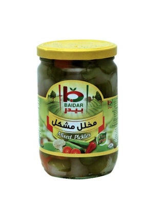 Baidar Mixed Pickles, 660 g - pnsku/N70110517V/45/_/1726471024/c93cd168-13b1-4eab-a2b0-22947ac39aaf