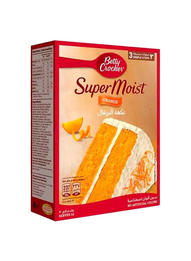 Betty Crocker - Crocker Super Moist Orange Cake Mix, 500g - Image 1