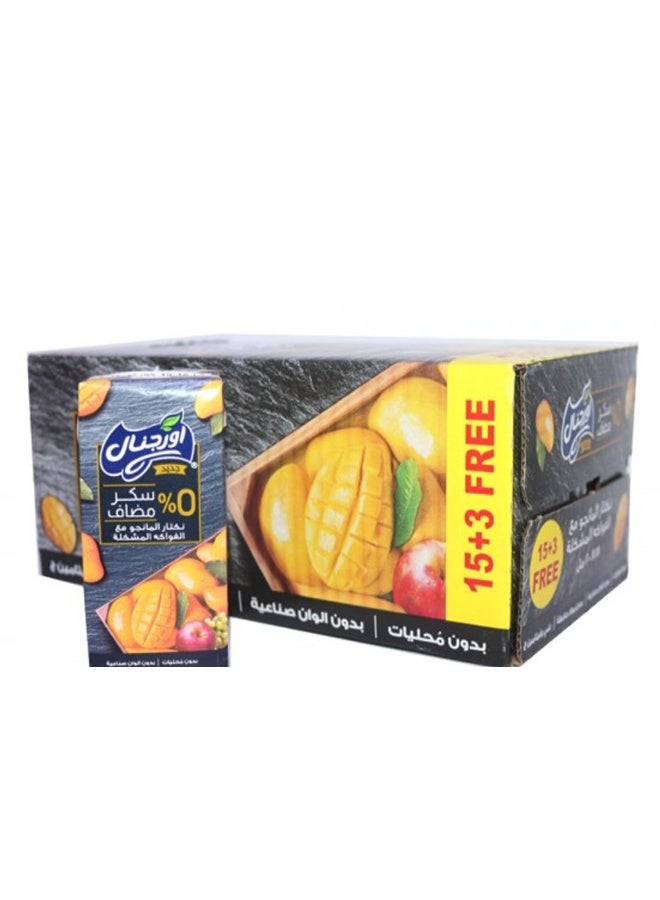 Mango Nectar Drink, 200 ml , 15 Piece+3 Free - pnsku/N70110639V/45/_/1734582397/ba4de7f6-b50a-46ab-bf83-73bc628821cd