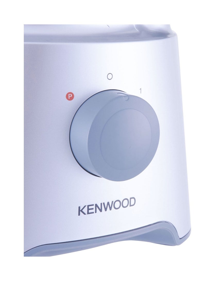 كينوود Multipro Compact Food Processor 800 W FDP302SI Silver - Image 3