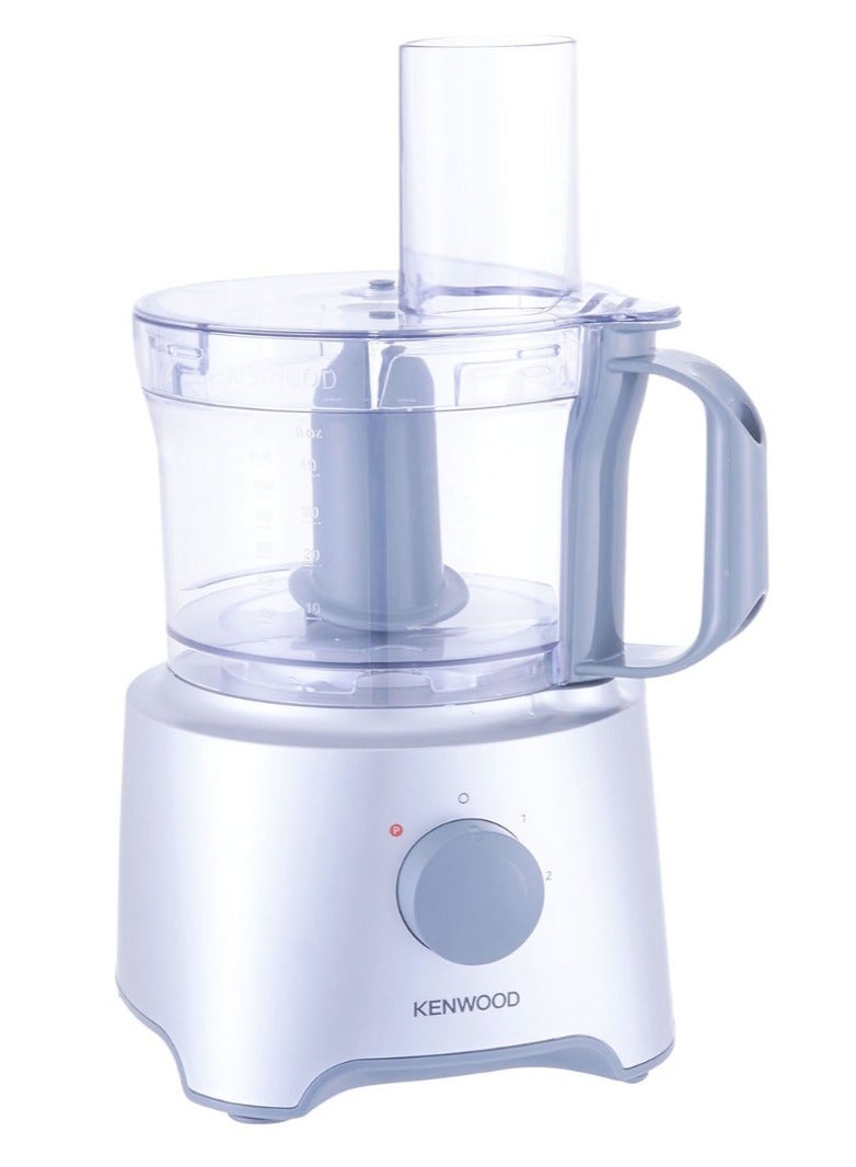 كينوود Multipro Compact Food Processor 800 W FDP302SI Silver - Image 2