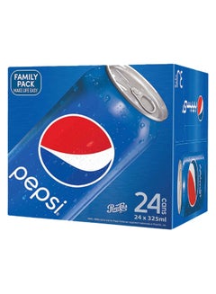 بيبسي Soft Drink, 325ml × 24 