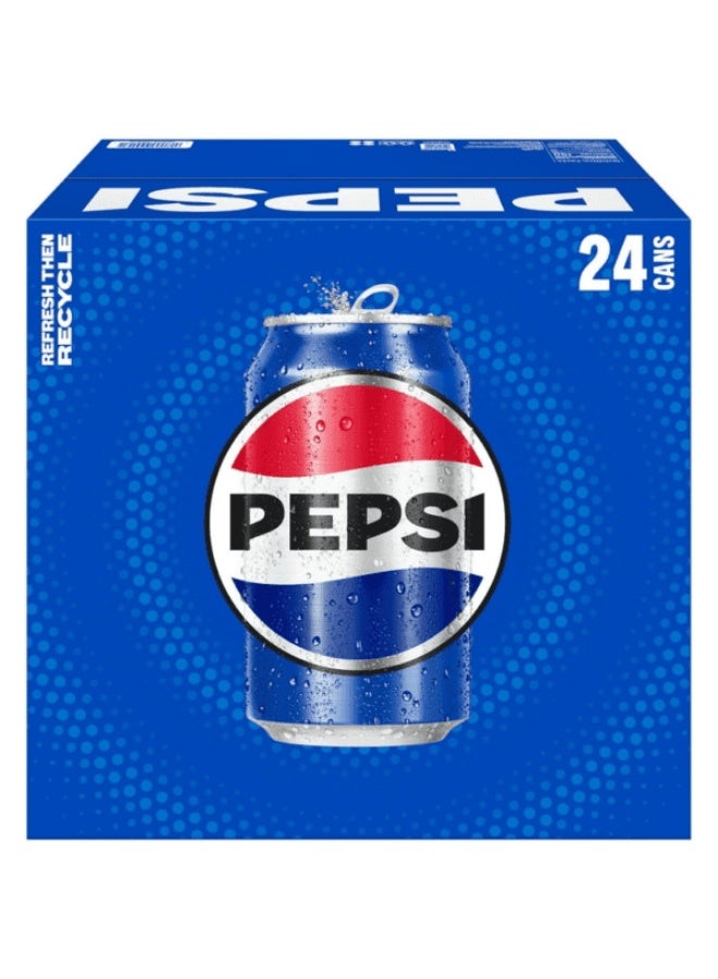 بيبسي Soft Drink, 325ml × 24 