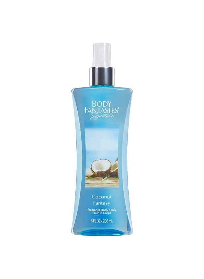 BODY FANTASIES - Body Fantasies Signature Coconut Fantasy Fragrance Body Spray , 236ml - Image 1