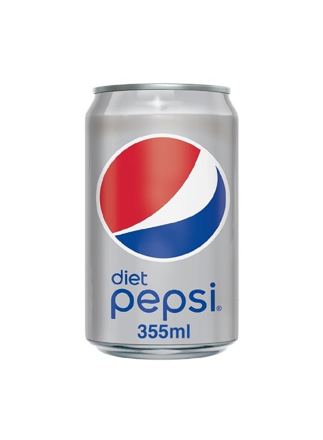 Pepsi Diet Soft Drink, Can, 355ml