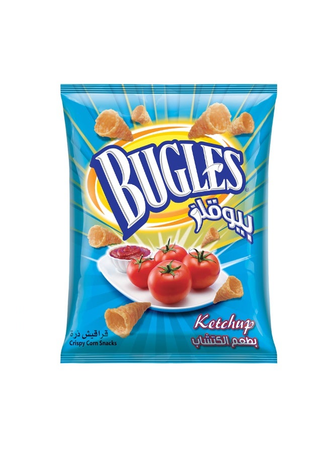 وجبات خفيفة من الذرة بنكهة الكاتشب، 15 جرام