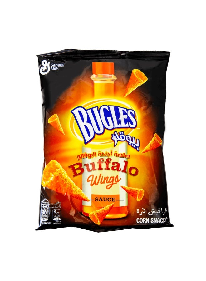 Bugles Bugles Corn Snack With Buffalo Wings Sauce, 125g 