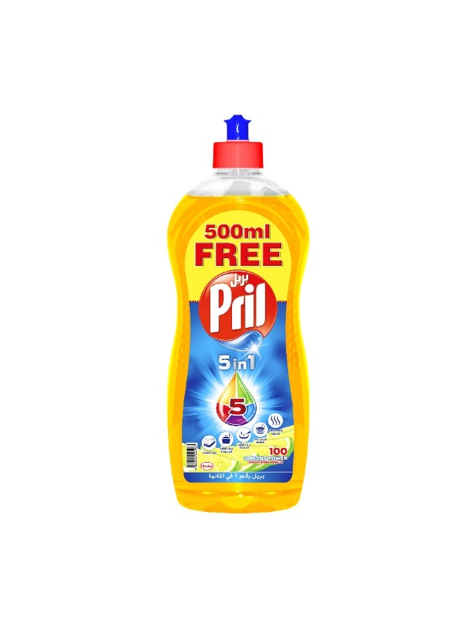 Multi Power Lemon Dishwashing Liquid, 1 Liter + 500 ml Free - pnsku/N70110795V/45/_/1734582197/95312b68-d5f5-4a5b-a94d-2f14127ba146