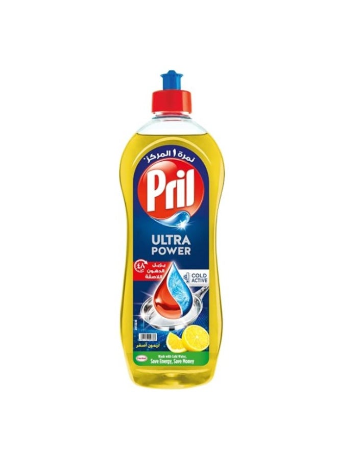 Ultra Power Lemon Dishwashing Liquid 1.5 Liters