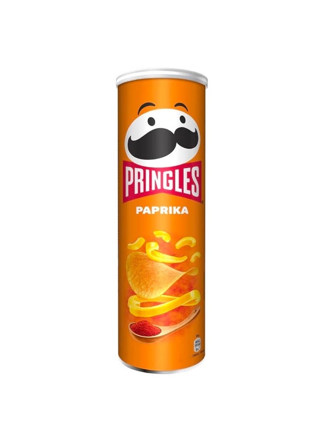 برينجلز Pringles Paprika Potato Chips, 200g 