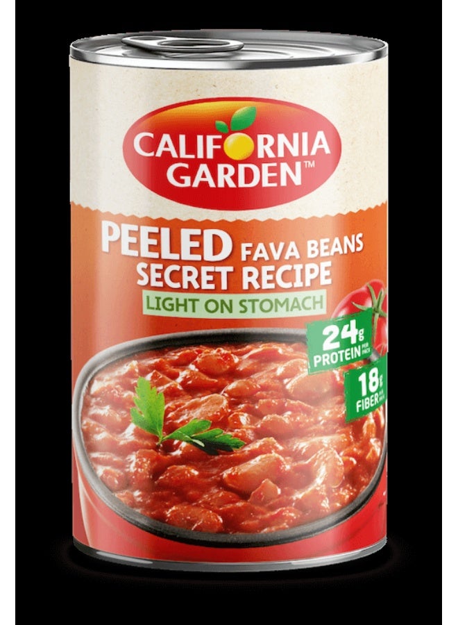 حدائق كاليفورنيا فول مقشر وصفة سرية، 450 جرام