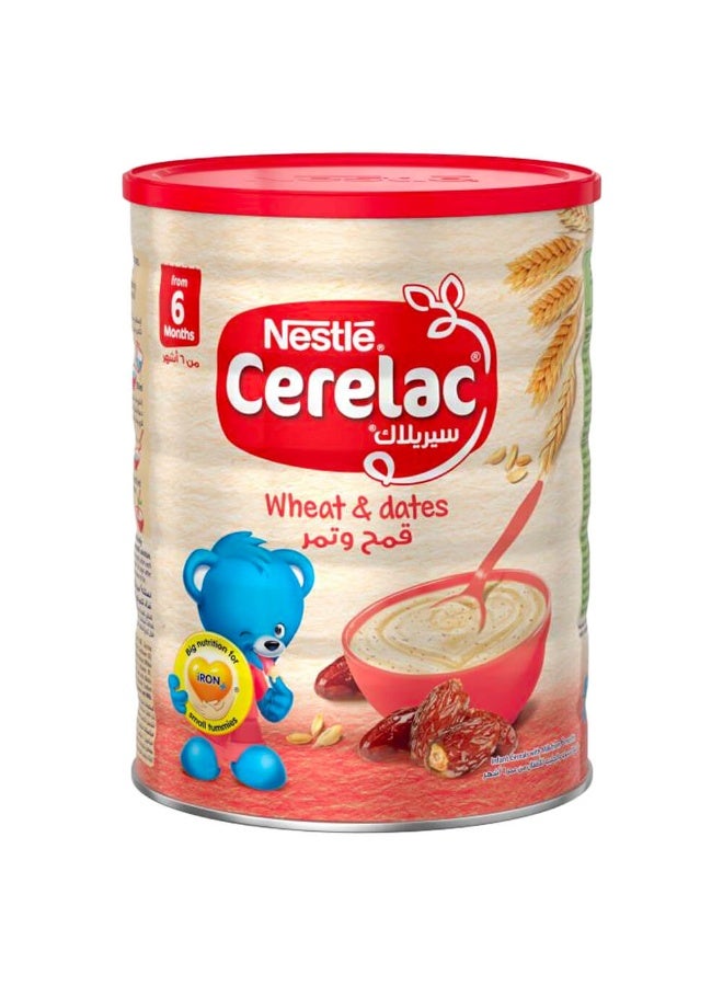 سيريلاك حبوب القمح والتمر للأطفال، من 6 أشهر، 1 كجم