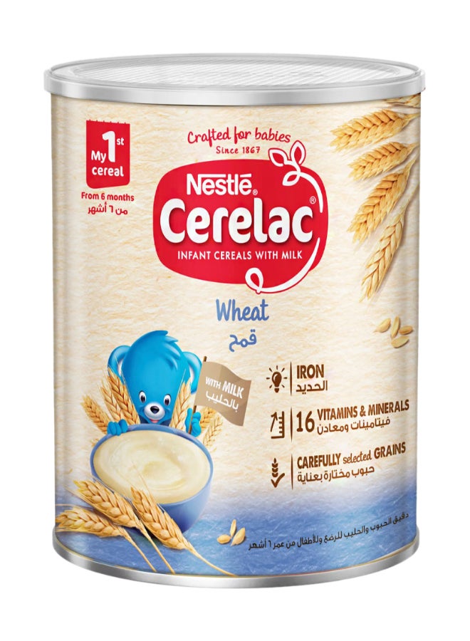Nestle Cerelac Wheat Infant Cereal From 6 Months 400g 