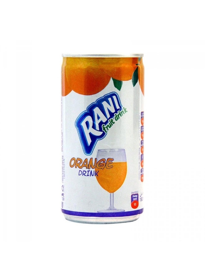 Rani Orange Fruit Drink, Can, 180ml