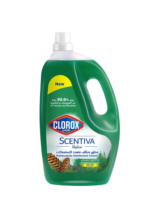 Clorox Centiva Multi-Purpose Disinfecting Cleaner with Pine Scent, 3 Liter + 50% 