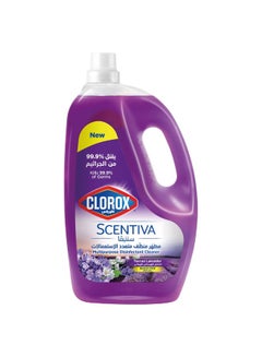 كلوركس Scentiva Multi-Purpose Disinfectant, Lavender Scent, 3L + 50% Lavender 