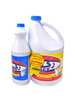 ركس Liquid Bleach Lemon Scented, 3.78 Liter + Gift 