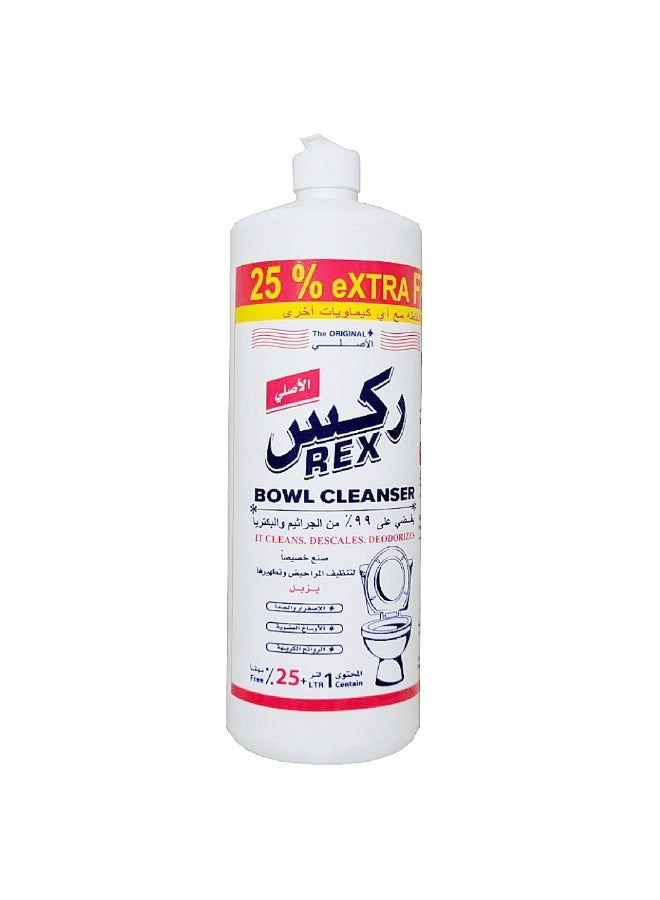 REX - Rex Original Toilet Bowl Cleaner, 1 Liter - Image 1