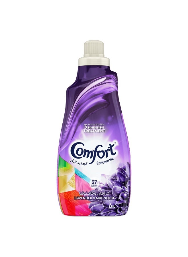 كمفورت - Comfort Lavender & Magnolia Concentrated Fabric Conditioner, 1.5 Liter - Image 1