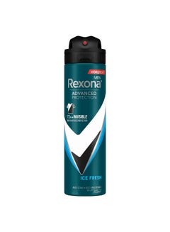 Rexona Antiperspirant Spray for Men Anti Stains Ice Fresh ,150 ml 