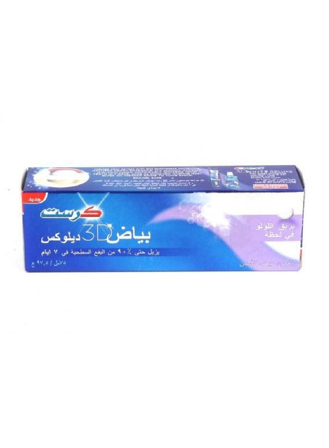 Crest White Deluxe Instant Pearl Glow ToothPaste, 75ml 