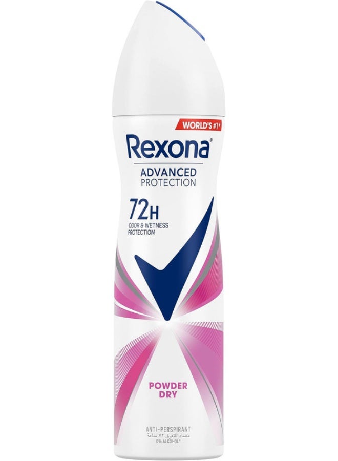 ريكسونا Powder Deodorant Spray for Women, 150ml 