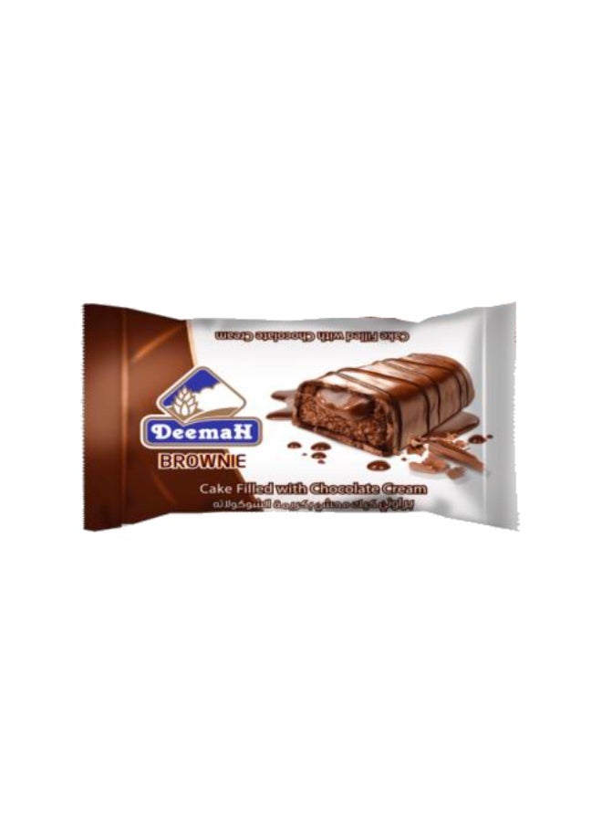 Deemah Brownie Cake Filled With Chocolate Cream , 37 g