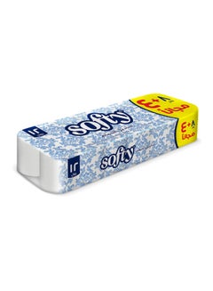 سوفتي Toilet Tissue Paper, 2Ply ,8+4 Piece 