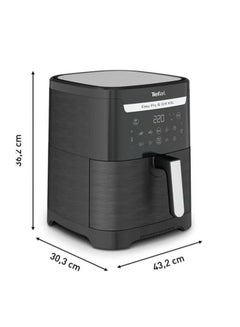 Tefal Tefal 2*1 Air Fryer & Grill , 6.5 L, 8 Preset Programs, 1830 Watt, Touch, Digital, non-stick basket, Black – EY8018EG 6.5 L 1830 W EY8018EG Black  - Image 4