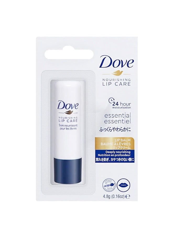 Dove Essential Lip Balm , 4.8 g 