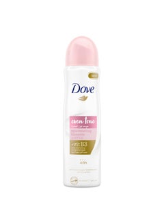 Dove Even Tone Antiperspirant Deodorant Spray, 150ml - pnsku/N70111127V/45/_/1726478057/ff916608-7d76-4201-b9e3-e3fe9789547f