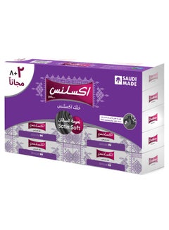 إكسلينس Excellence Satin Soft Tissues, 90 Tissues × 8 + 2 