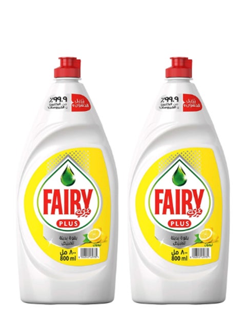 Plus Anti-Bacterial Soap , 800 ml × 2