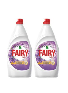 فيري Fairy Dishwashing Liquid, Refreshing Lavender , 800 ml ×2 