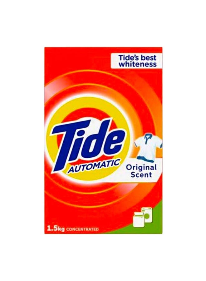 تايد مسحوق غسيل تايد الأوتوماتيكي برائحة الأصلية، 1.5 كجم